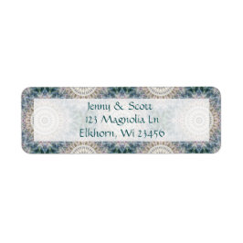 Mandala Return Address Labels