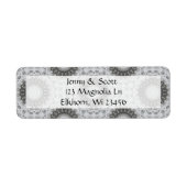 Mandala Return Address Labels (Voorkant)