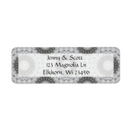 Mandala Return Address Labels