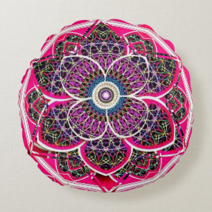 Mandala Rond Kussen