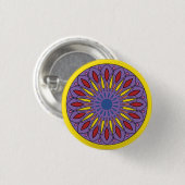 Mandala Ronde Button 3,2 Cm (Voorkant /achterkant)