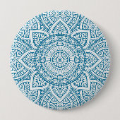 Mandala Ronde Button 4,0 Cm (Voorkant)