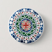 Mandala Ronde Button 5,7 Cm (Voorkant)