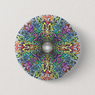 Mandala Ronde Button 5,7 Cm