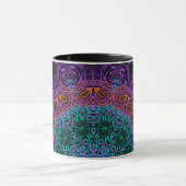 Mandala ronde caleidoscoop sierdecoratie c mok (Midden)
