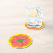 mandala ronde kartonnen onderzetter (Insitu)