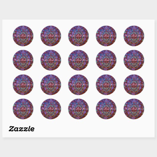 Mandala Ronde Sticker (Vel)