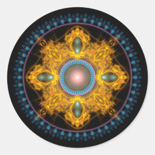 Mandala Ronde Sticker