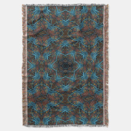 Mandala Rosette Boho Bohemian Style Dandy Pattern Deken