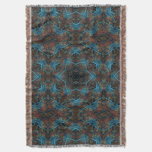 Mandala Rosette Boho Bohemian Style Dandy Pattern Deken