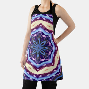 Mandala Rosette Floral Trippy Retro Hippie Boho Schort