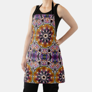 Mandala Rosette Retro Hippie Boho Chic Bohemian Schort