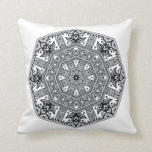 Mandala Round Ornament Kussen