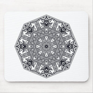 Mandala Round Ornament Muismat