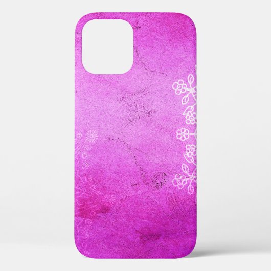 Mandala roze design meditatie, bevroren Case-Mate iPhone case (Achterkant)