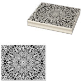 Mandala Rubberstempel (Gestempeld)