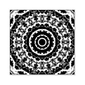 Mandala Rubberstempel (Afrduk)