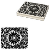 Mandala Rubberstempel (Gestempeld)