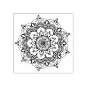 Mandala Rubberstempel (Afrduk)
