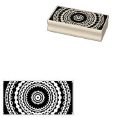 Mandala Rubberstempel (Gestempeld)