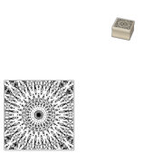 Mandala Rubberstempel (Gestempeld)
