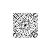 Mandala Rubberstempel (Afrduk)