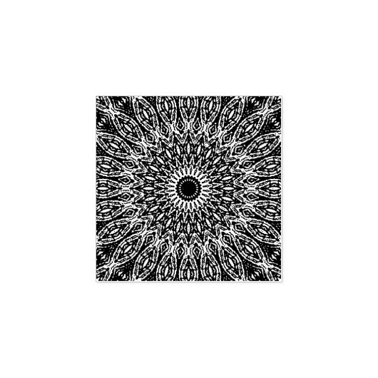 Mandala Rubberstempel (Afrduk)