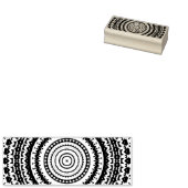 Mandala Rubberstempel (Gestempeld)