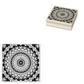 Mandala Rubberstempel (Gestempeld)
