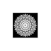 Mandala Rubberstempel (Afrduk)