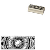Mandala Rubberstempel (Gestempeld)