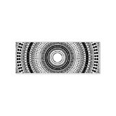 Mandala Rubberstempel (Afrduk)