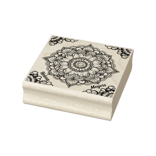 Mandala Rubberstempel (Stempel)