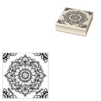 Mandala Rubberstempel