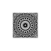 Mandala Rubberstempel (Afrduk)