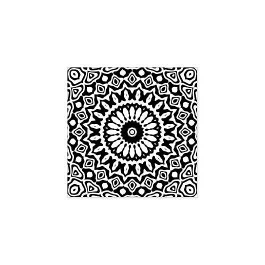Mandala Rubberstempel (Afrduk)