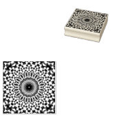 Mandala Rubberstempel (Gestempeld)