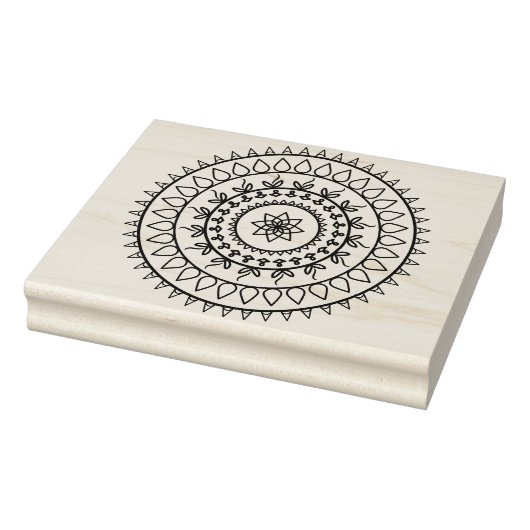 Mandala Rubberstempel (Stempel)