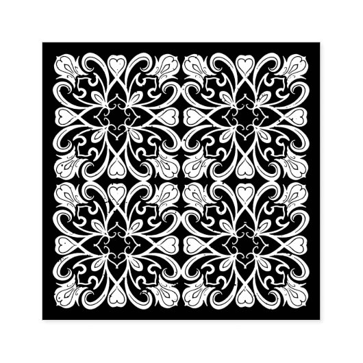 Mandala Rubberstempel (Afrduk)