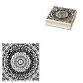 Mandala Rubberstempel (Gestempeld)
