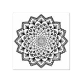 Mandala Rubberstempel (Afrduk)