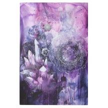 *~* Mandala SC3 Kristallen Lavendel & Magenta Goud