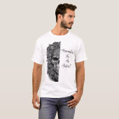 Mandala Schedel T-shirt (Voorkant volledig)