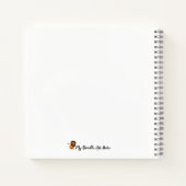 Mandala schetsboek | Persoonlijke titel Notitieboek (Achterkant)