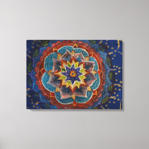 Mandala Schilderij Canvas Print