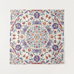 Mandala schoonheid: kleurrijk cultureel mozaïek wandkleed