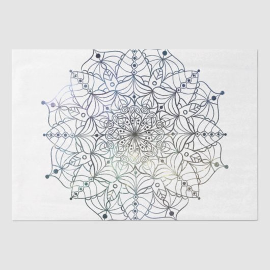 Mandala Serie Ontwerp 19 Tissuepapier (Voorkant)