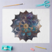 Mandala Serie Ontwerp 7 Tissuepapier (Craft)