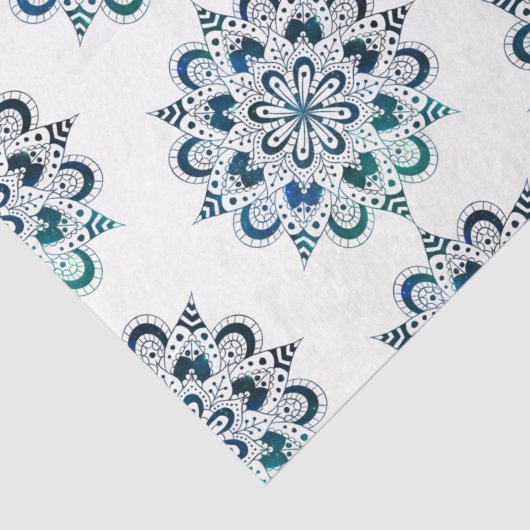 Mandala Series Design 14 Tissuepapier (Detail)