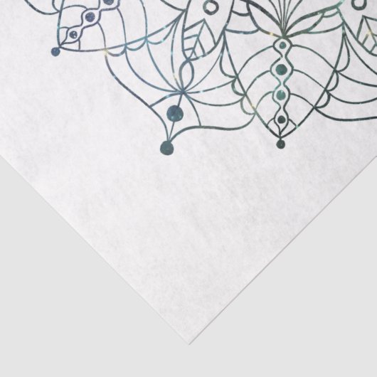 Mandala Series Design 19 Tissuepapier (Detail)